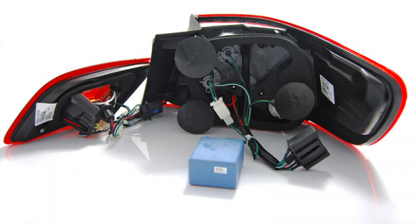 LED Upgrade Design Rückleuchten für BMW 3er E92 Coupe 06-10 rot/klar